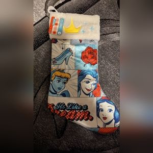 Disney 100 Retro Reimagined Princess Stocking Brand New